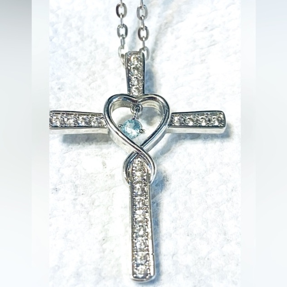 ( 2 Necklaces) McVan Inc. Crucifix Pendant Olive Wood & Cross Necklace